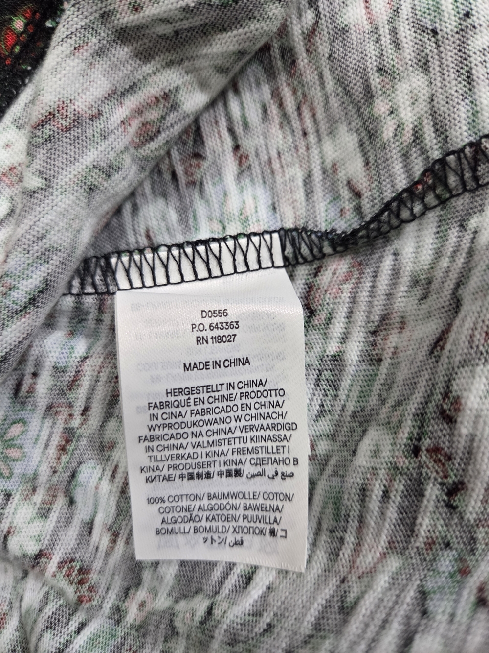 Boden Green Floral Mock-Neck Mini Dress - Size 14L - Picture 9 of 11
